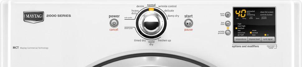 Maytag MGDE200XW White
