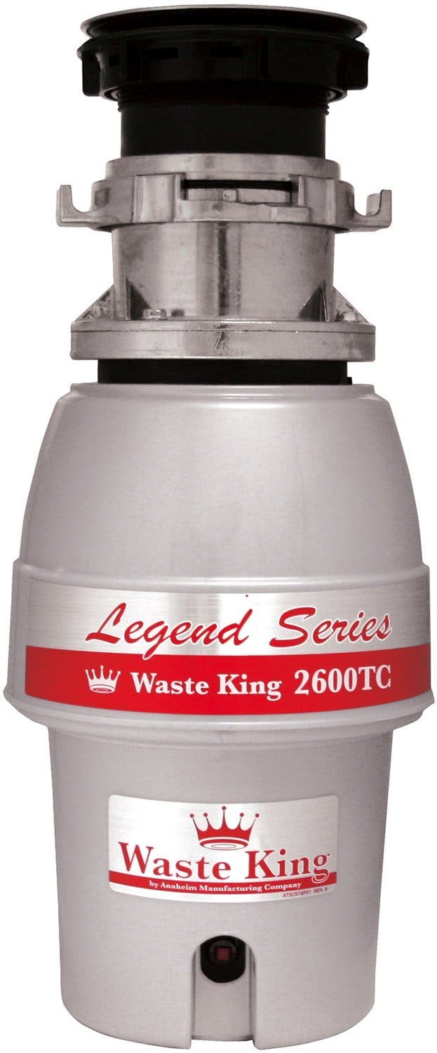 Waste King 2600TC 1/2 HP Batch Feed Waste Disposer