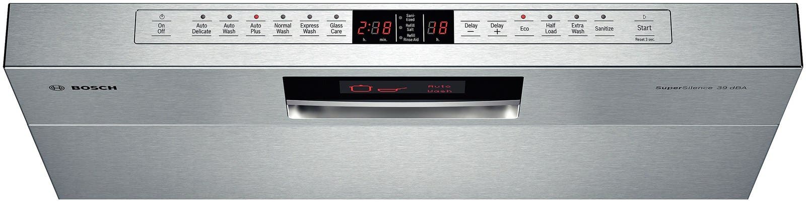 Bosch SHE9ER55UC Stainless steel