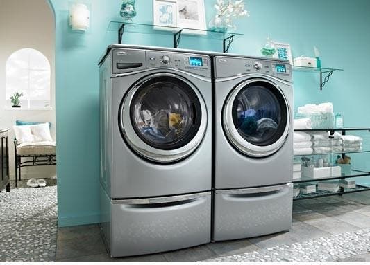 Whirlpool WED97HEXL Lunar Silver