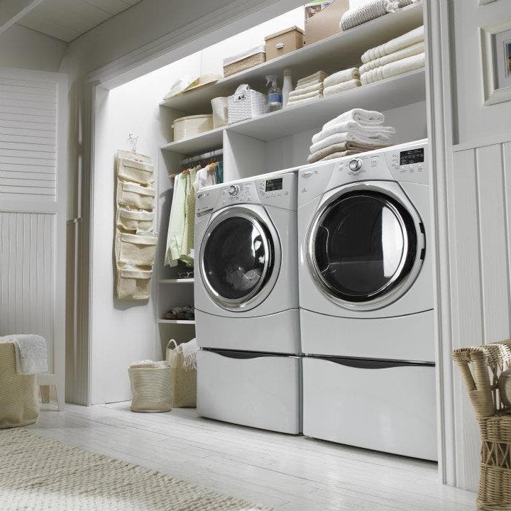 Whirlpool WFW9351YL Lunar Silver