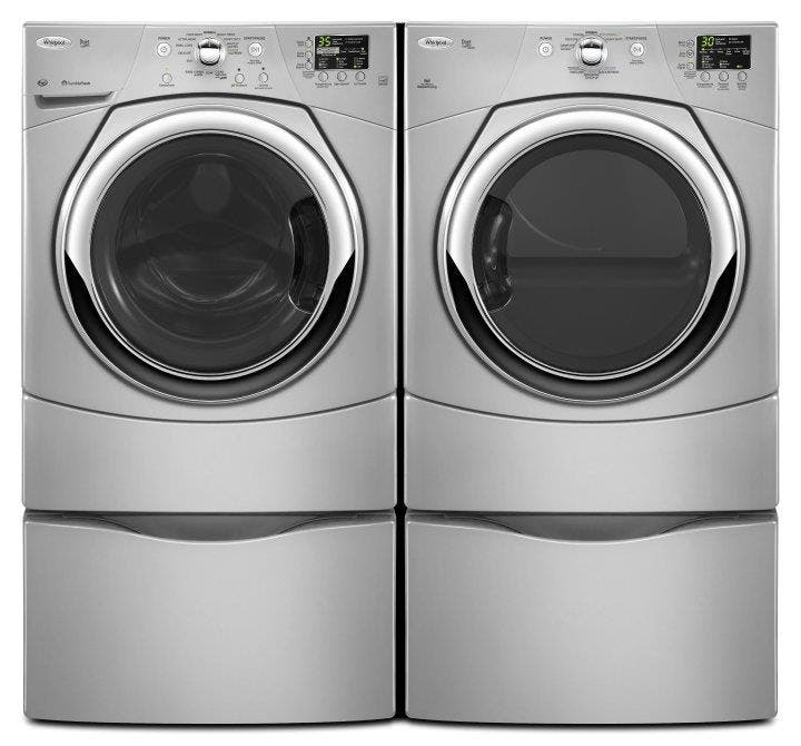 Whirlpool WFW9351YL Lunar Silver