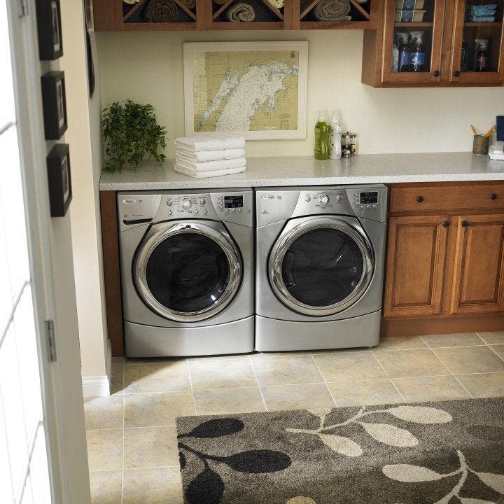 Whirlpool WFW9351YL Lunar Silver