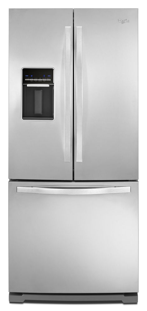 Best 30 Inch French Door Refrigerator Whirlpool WRF560SEYM 30 Inch French Door Refrigerator | Plesser's