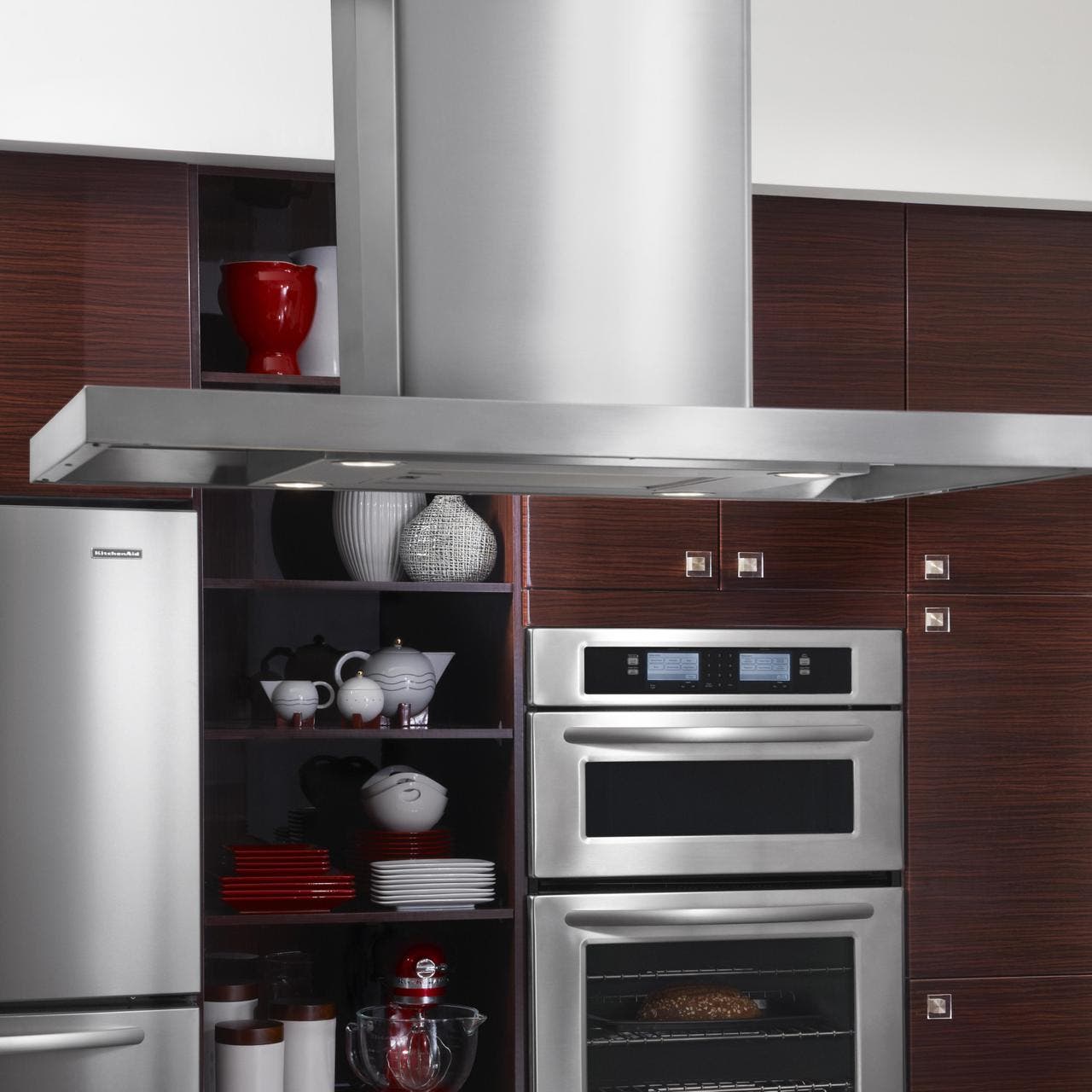 KitchenAid KXI2536YSS 36" Island Chimeny Range Hood