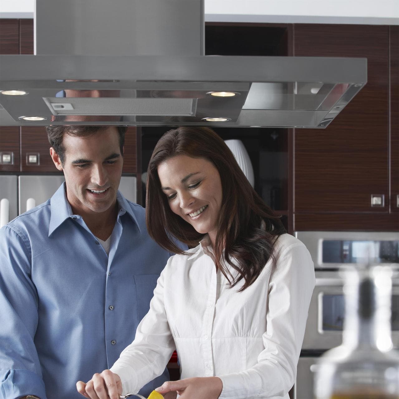 KitchenAid KXI2536YSS 36" Island Chimeny Range Hood