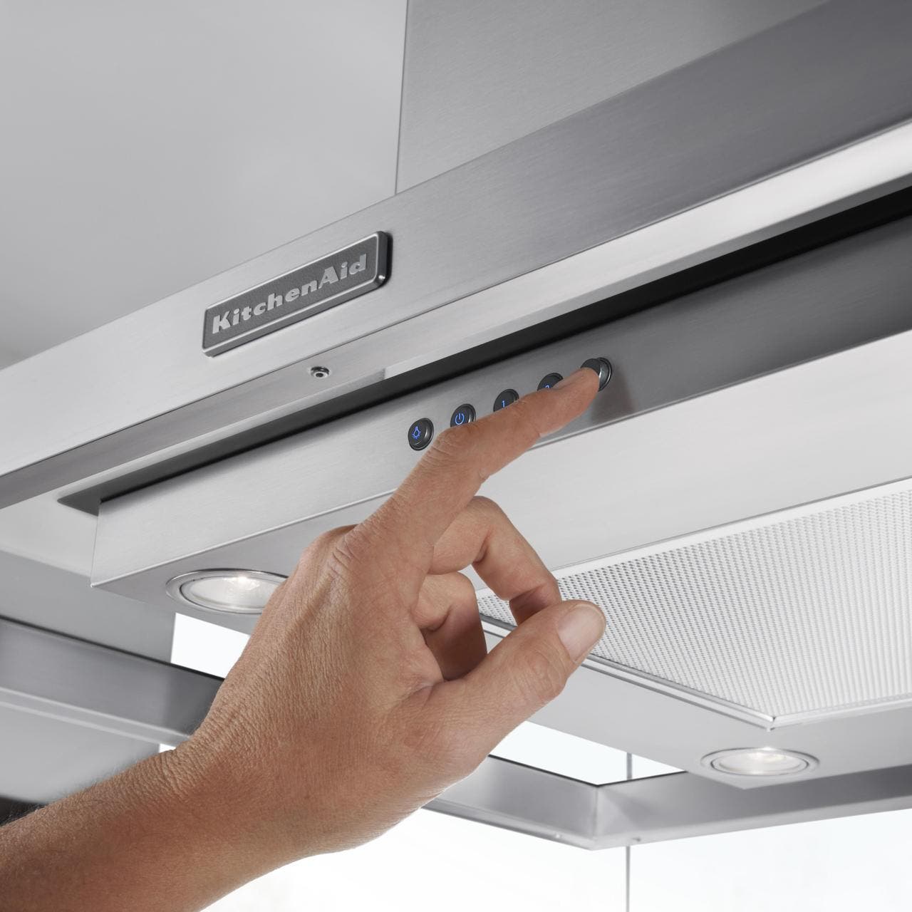 KitchenAid KXI4336YSS 36" Island Chimeny Range Hood