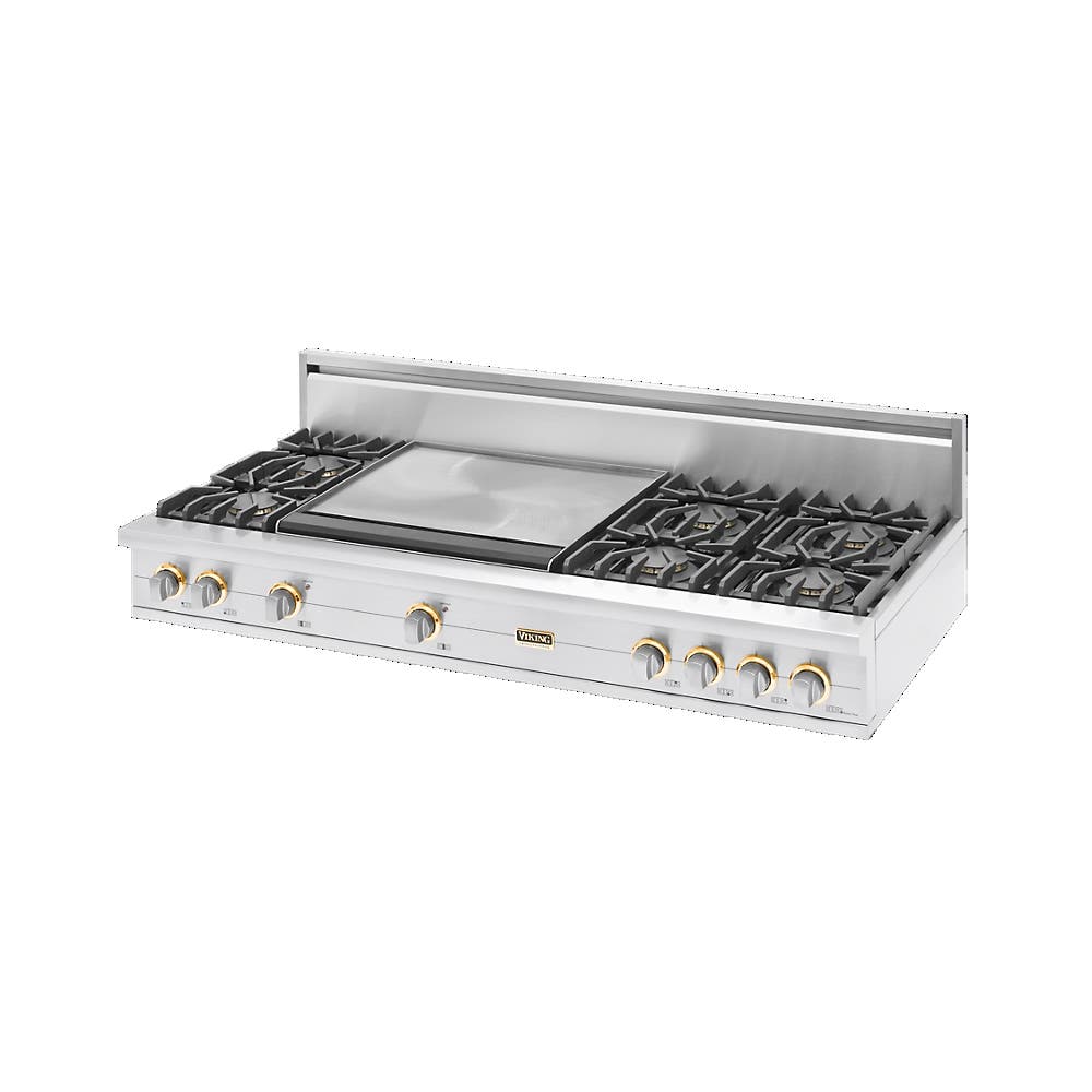 Viking VGRT5606GSSBR Stainless Steel with Brass Accent