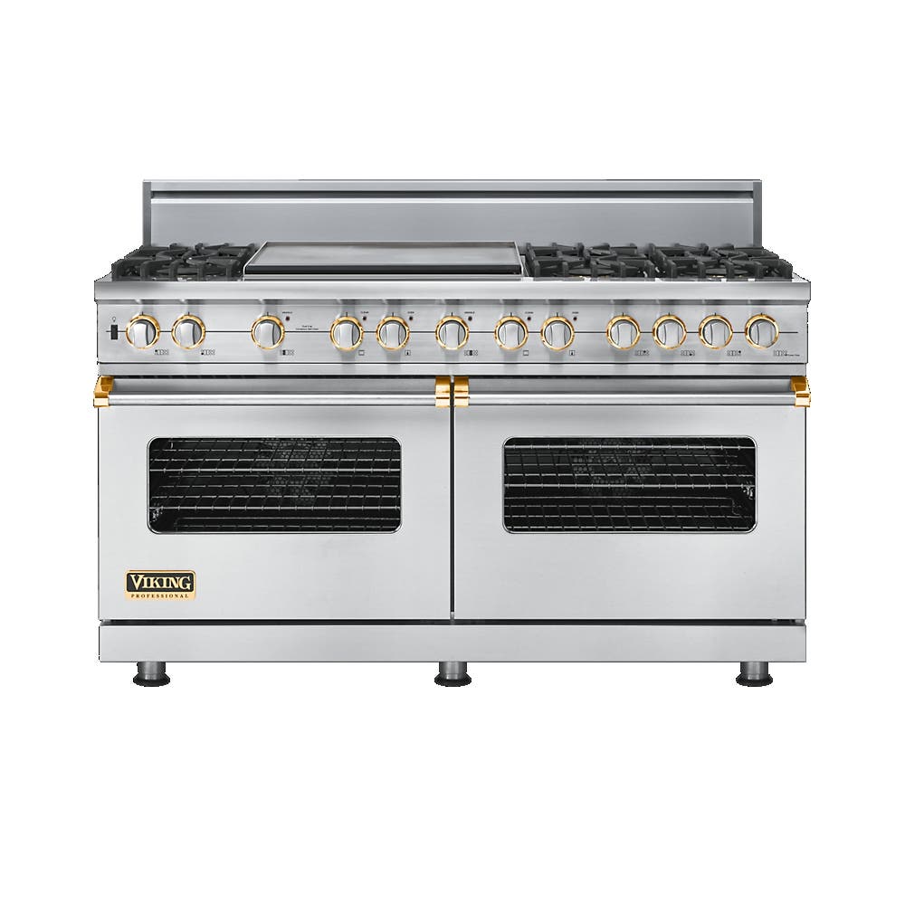 Viking VDSC5606GSSBR Stainless Steel with Brass Accent