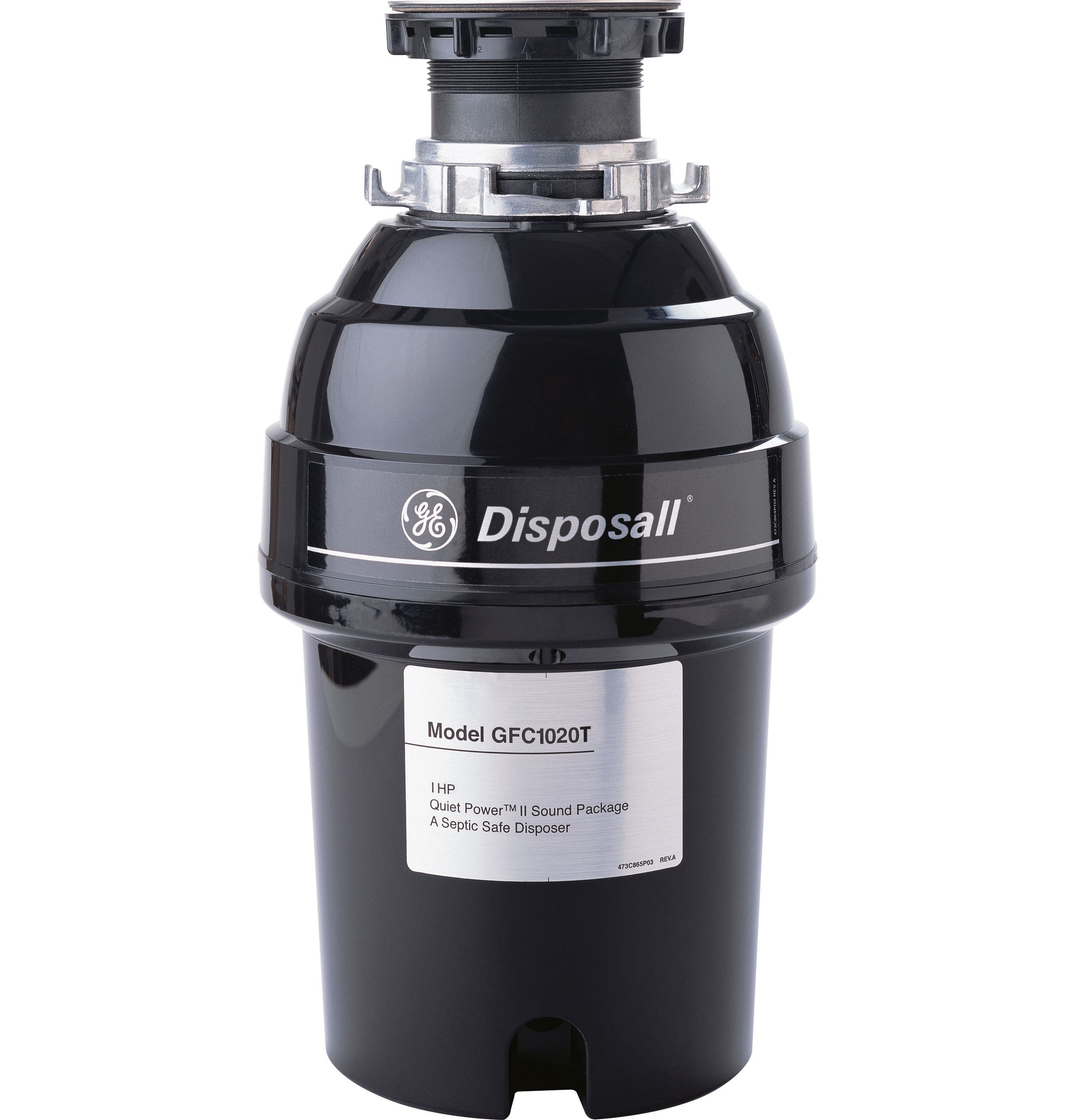 GE GFC1020T 1 HP Continuous Feed Waste Disposer