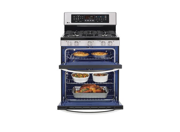 LG Gas Double Oven Range