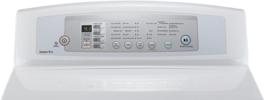 LG DLE4801W 27" Electric Dryer