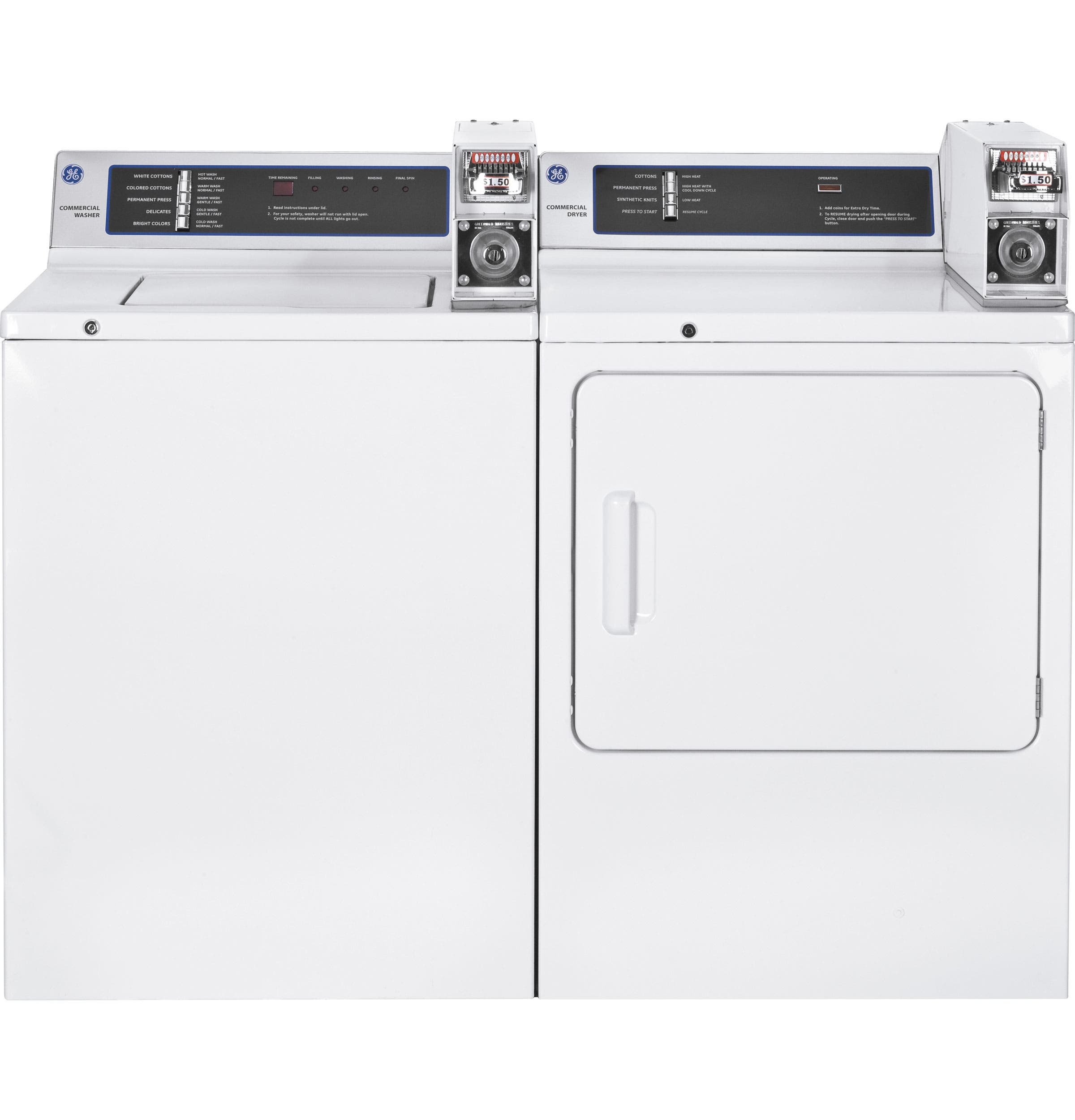 GE WMCD2050JWC White