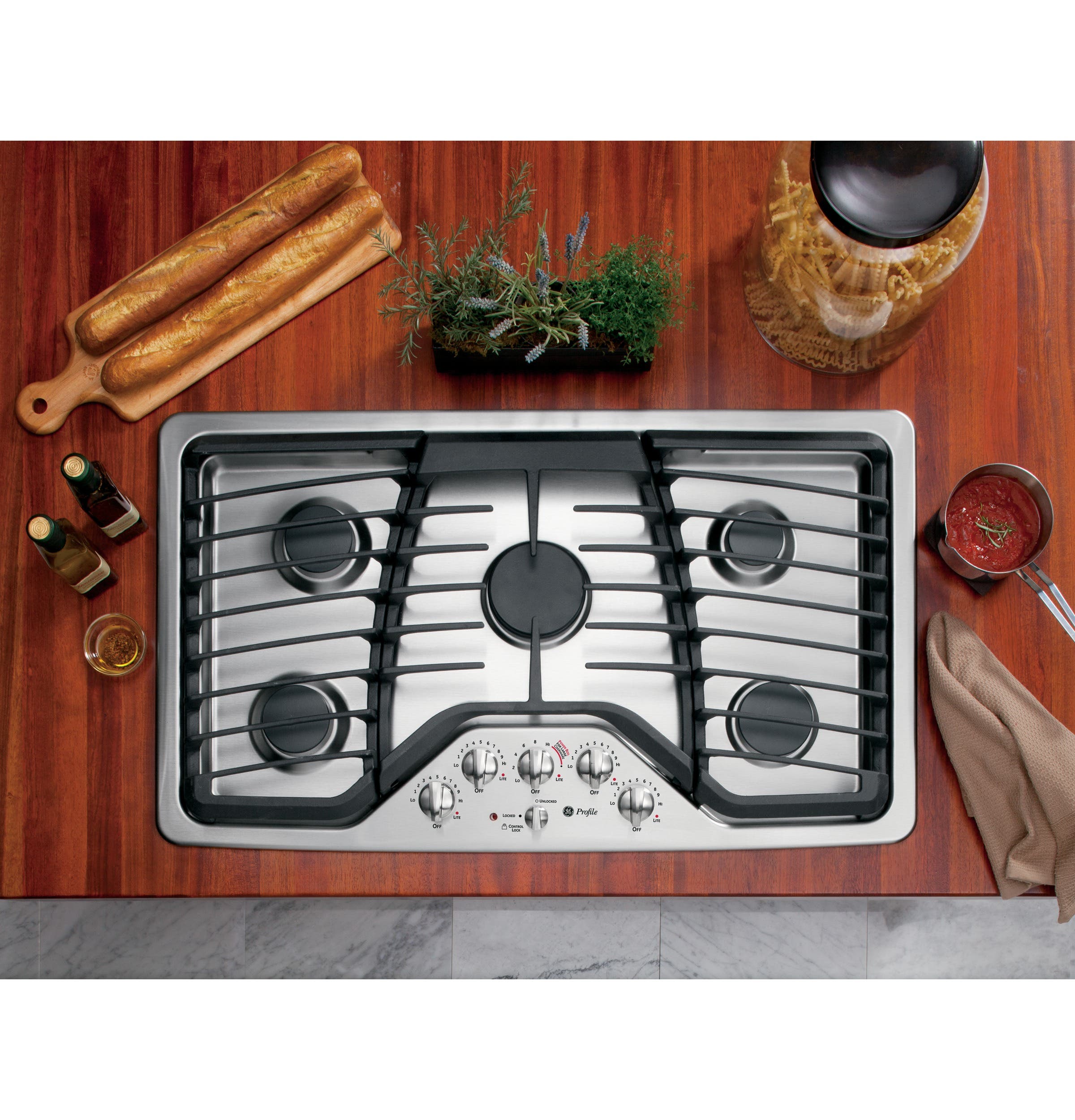 GE PGP976SETSS Stainless Steel