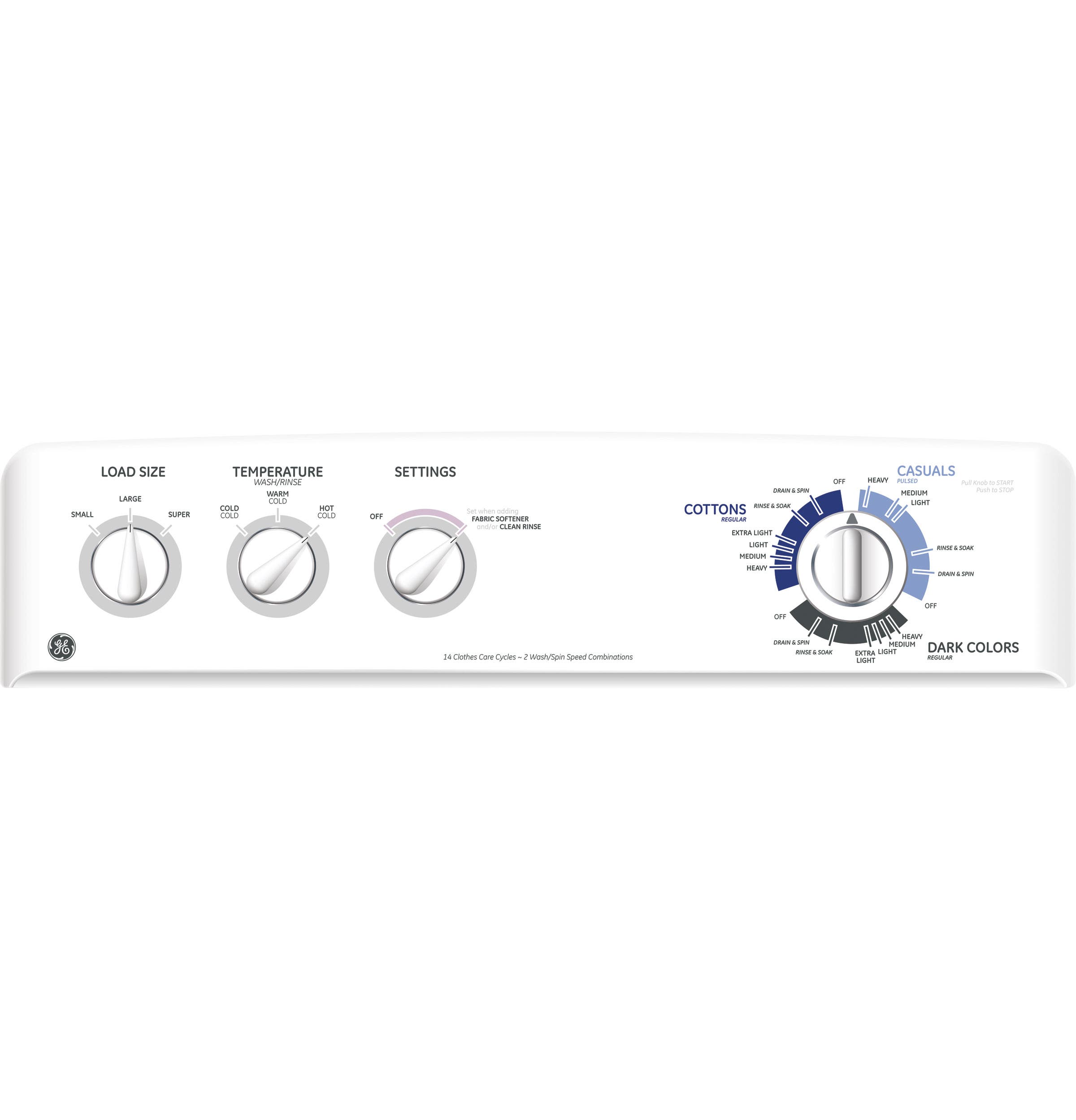 GE GTWP2000MWW White