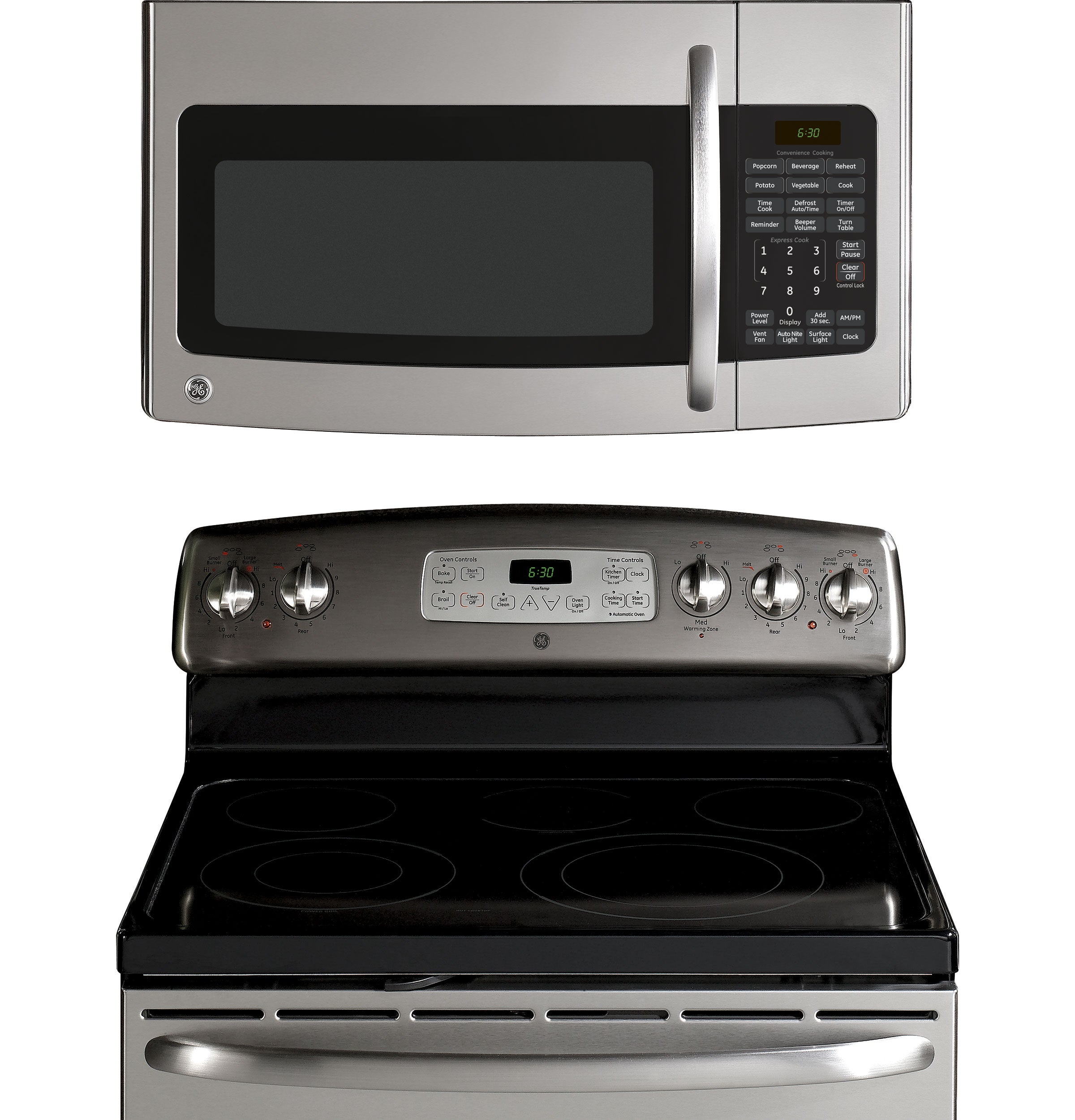 GE JVM1740SPSS 1.7 cu. ft. Over-the-Range Microwave Oven Stainless