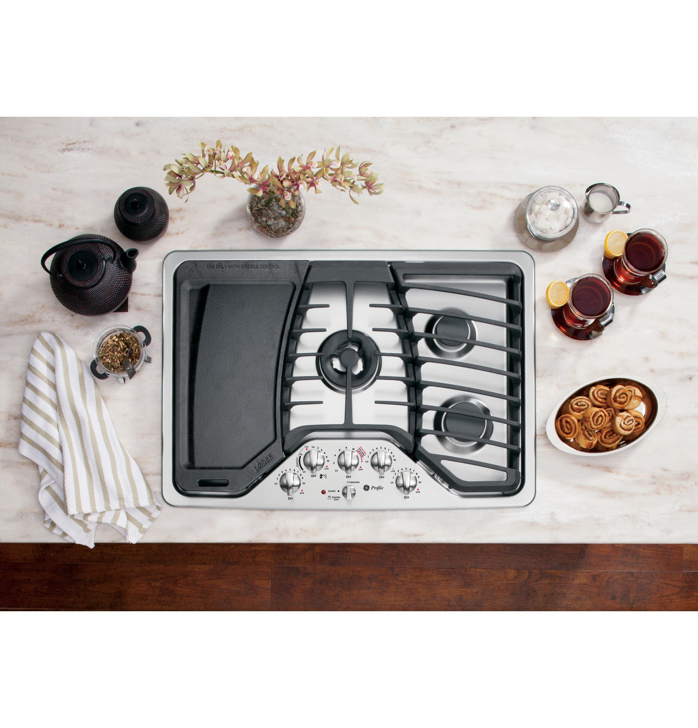 GE PGP959SETSS Stainless Steel