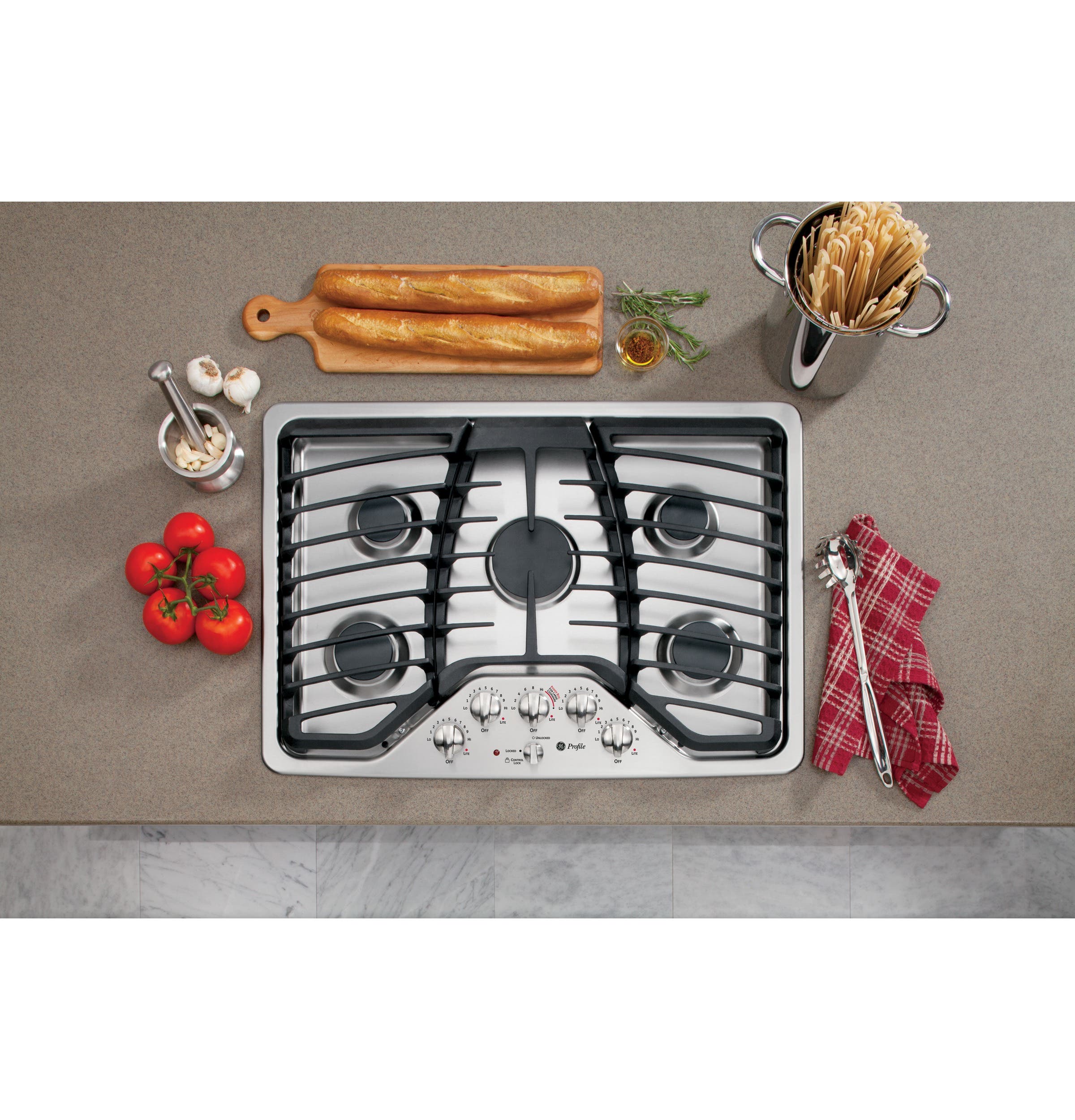 GE PGP959SETSS Stainless Steel