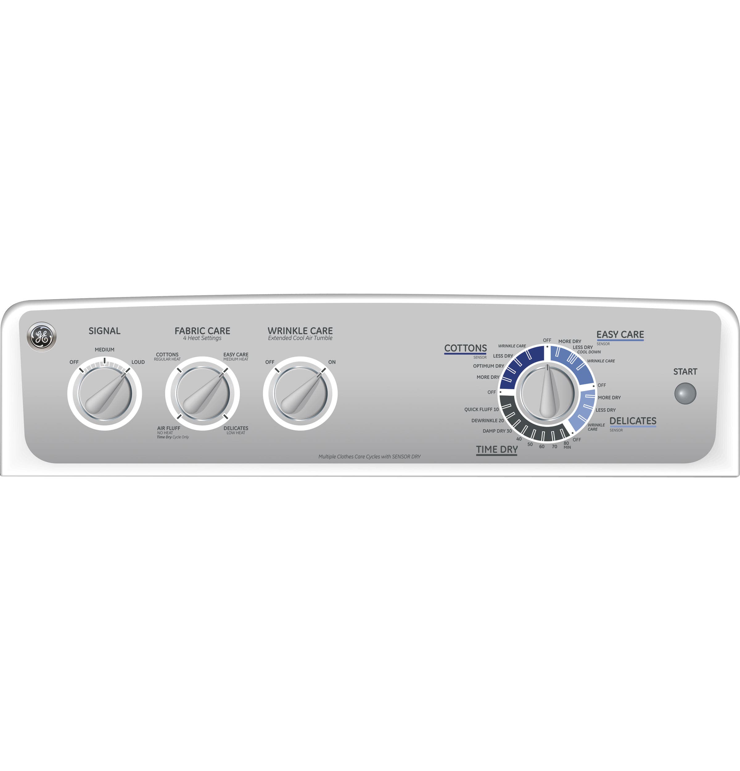 GE GTDN500GMWS White
