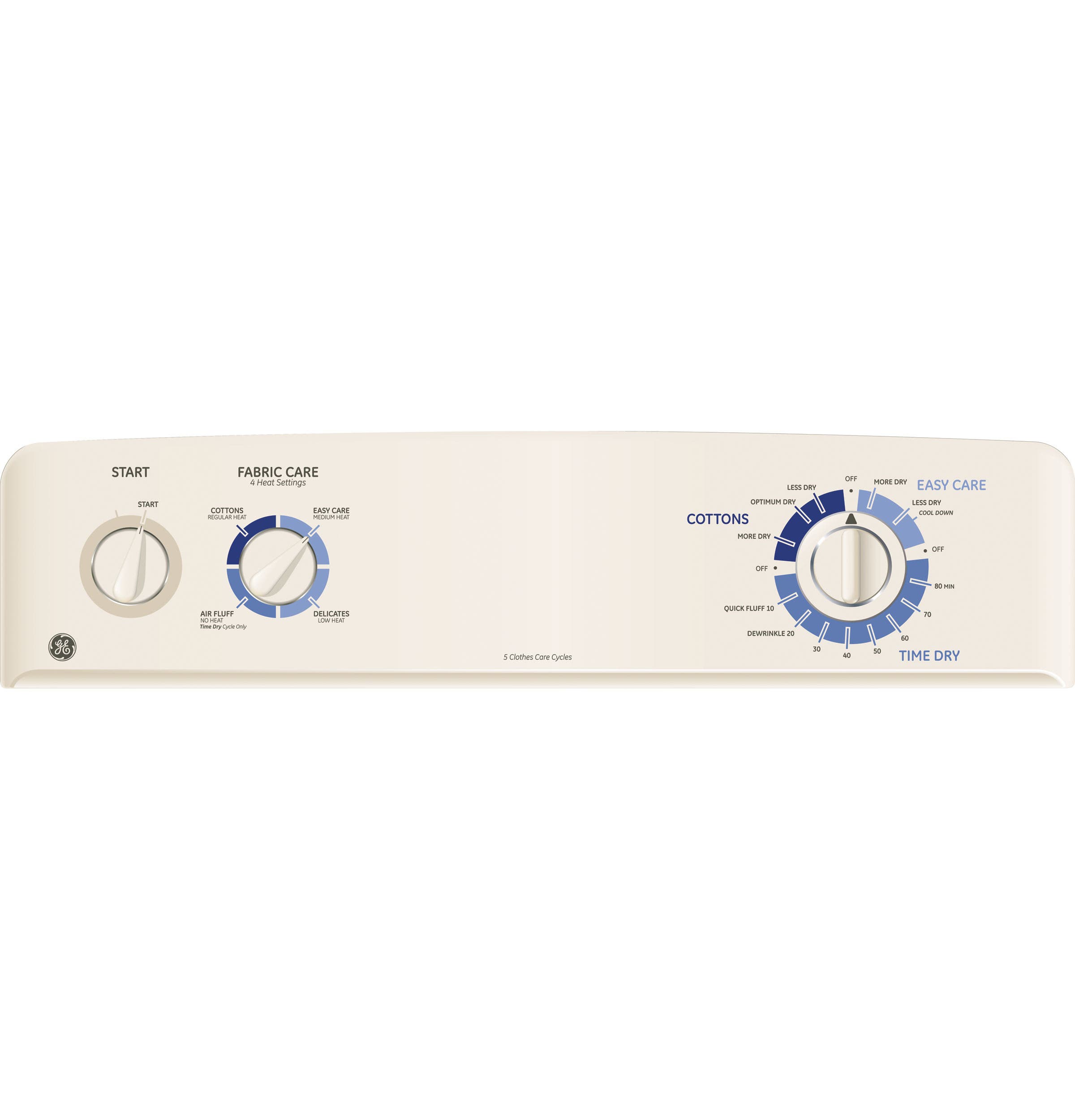 GE GTDX205EMCC Bisque