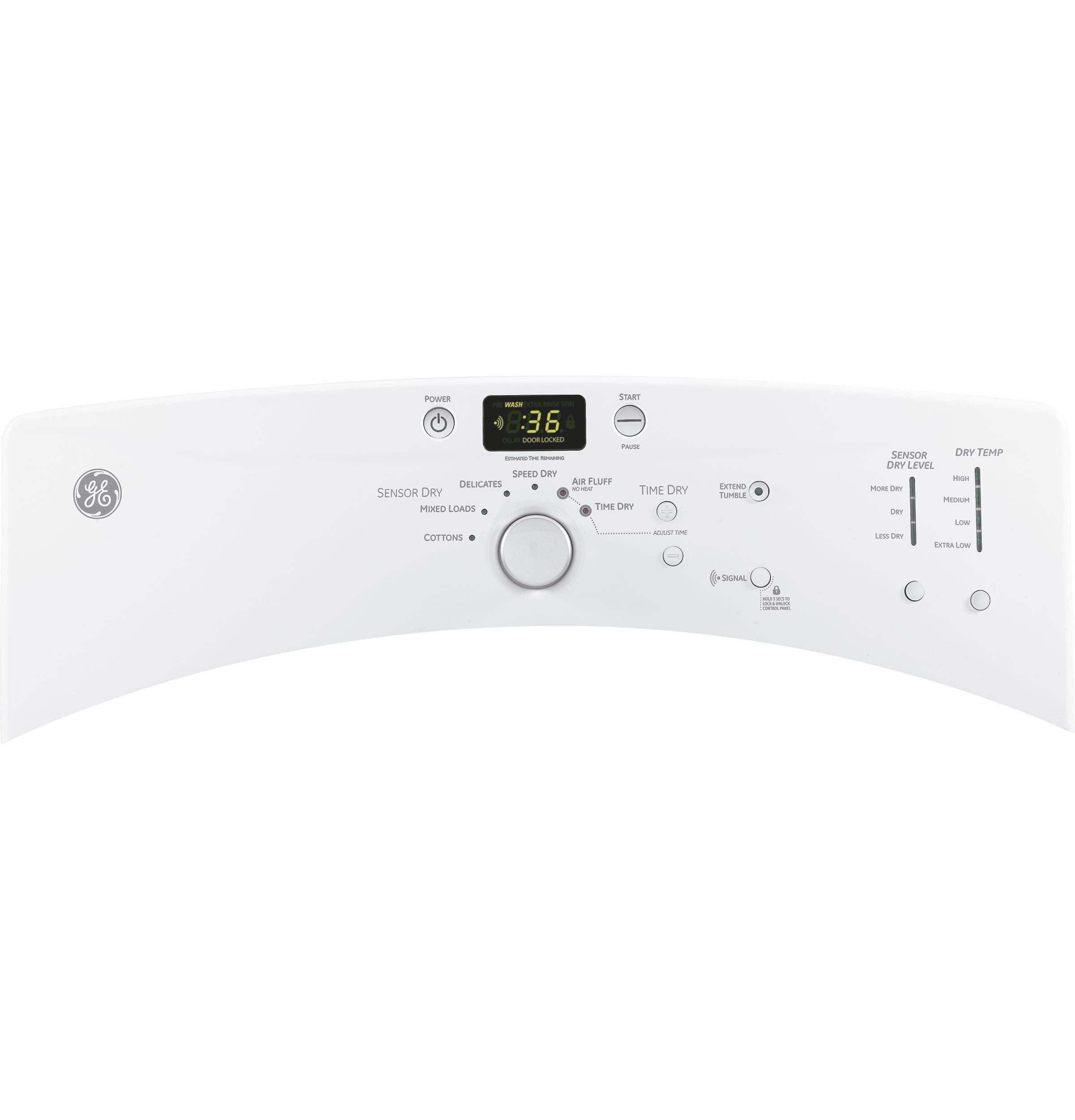 GE GFDN110ELWW White