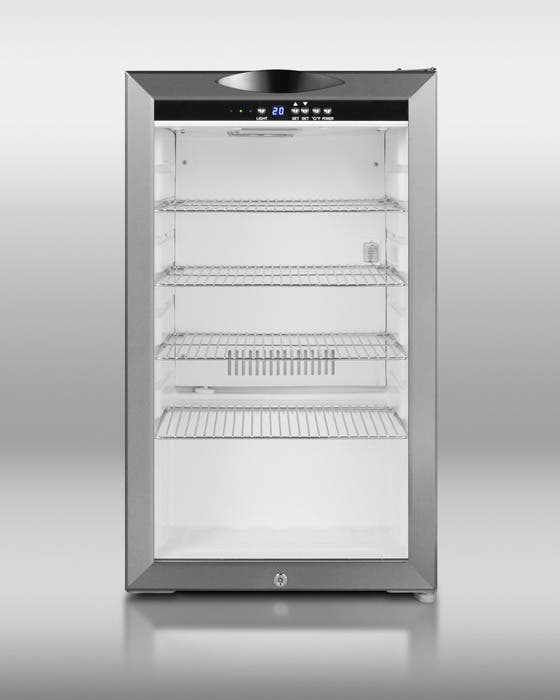 Summit SCR485LCSS Stainless Steel