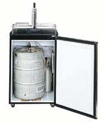 Summit SBC500BST7 Black with Stainless Steel Top