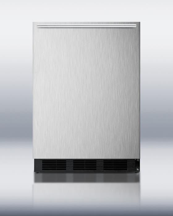 Summit FF6B7SSHH Stainless Steel with Horizontal Handle
