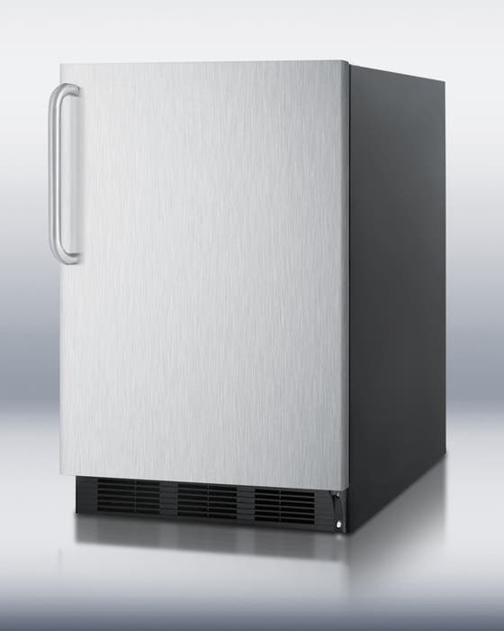 Summit FF6B7SSTB Stainless Steel with Towel Bar Handle