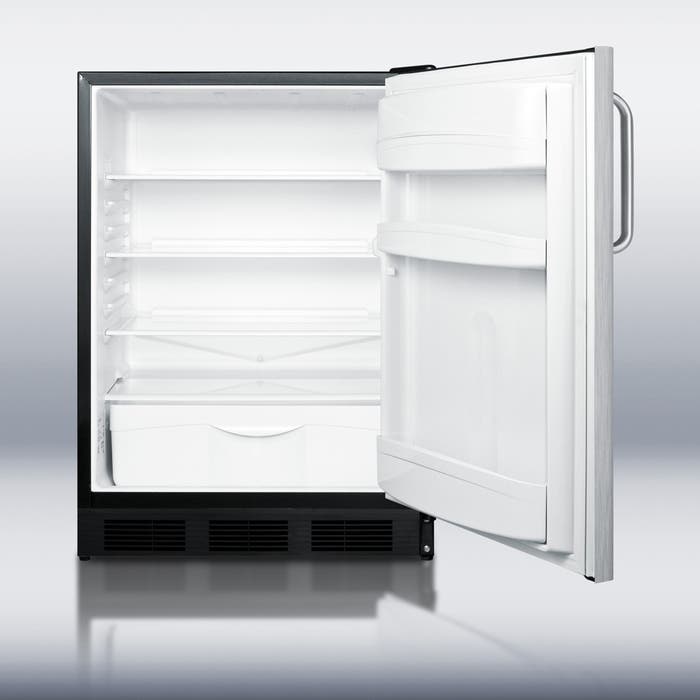 Summit FF6B7SSTB Stainless Steel with Towel Bar Handle