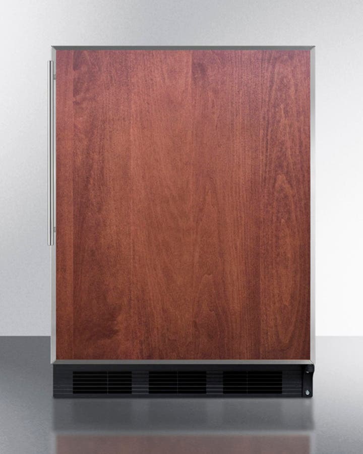 Summit FF6BBIFRADA Stainless Steel Door Frame/Requires Custom Panel