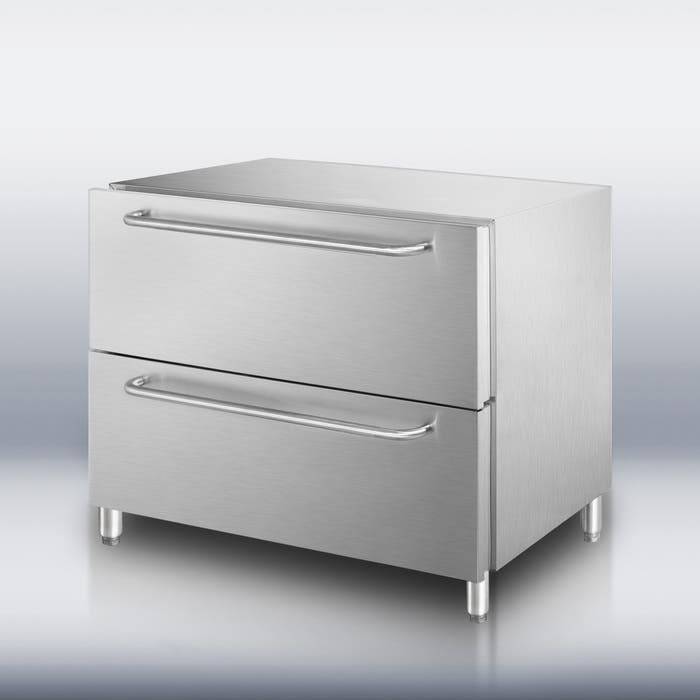 Summit BDR190CSS Solid Towel Bar Handles
