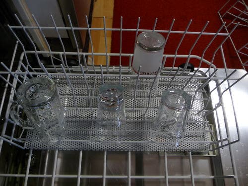 Miele E205 Holds 14 Tall Glasses