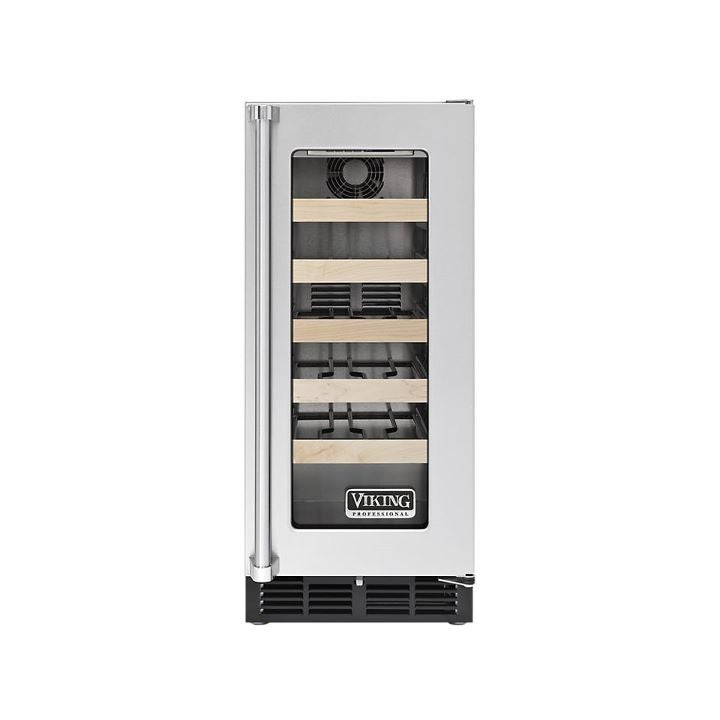 Viking VWCI1150GRSS 15 Inch Undercounter Wine Cellar with 24Bottle