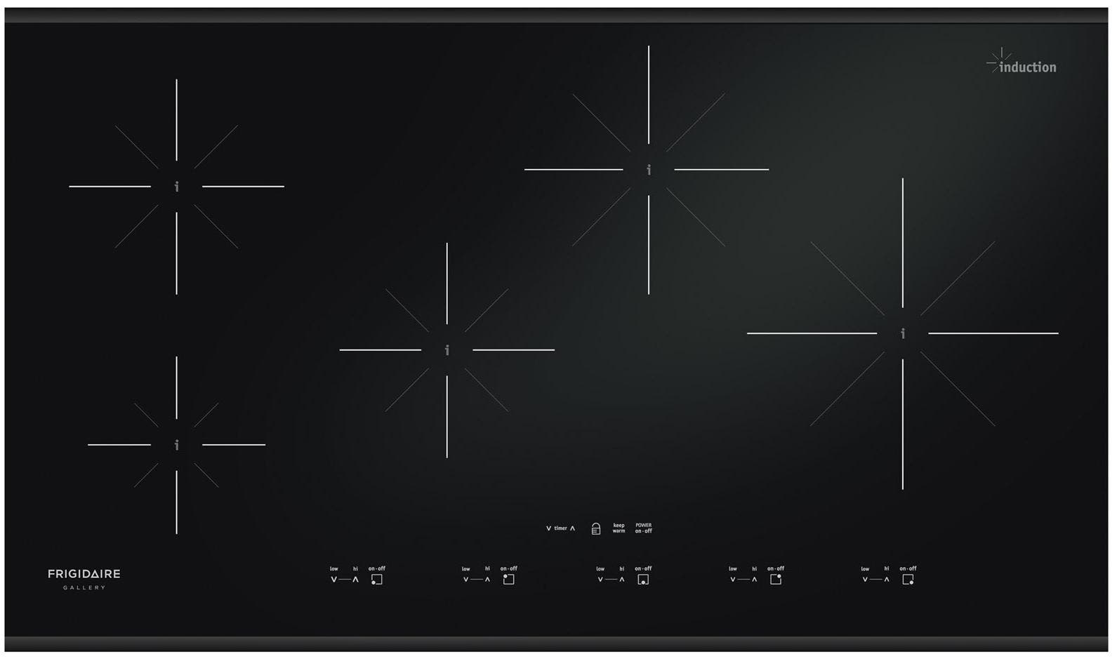 Frigidaire FGIC3667MB Black