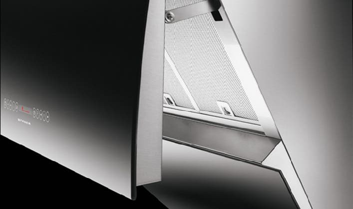 Faber MIRR36BK 36" Mirror Wall-Mount Range Hood