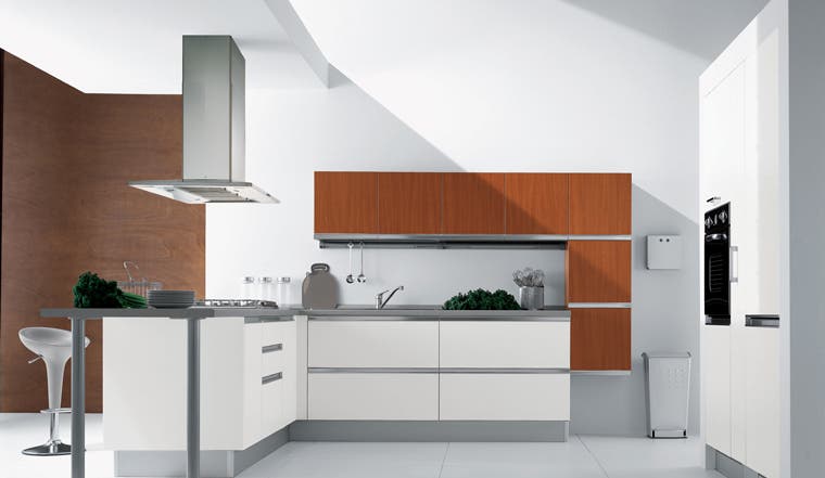 Faber DIAMIS36SS 36" Diamante Isola Island Chimney Hood