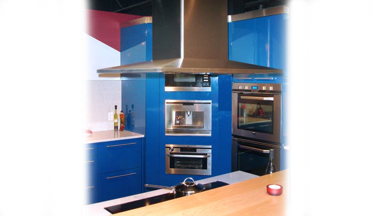 Faber DIAMIS36SS 36" Diamante Isola Island Chimney Hood