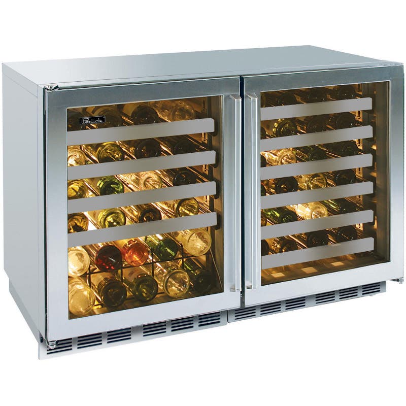 Perlick HP48WWS2L4R Fully Integrated Glass Door