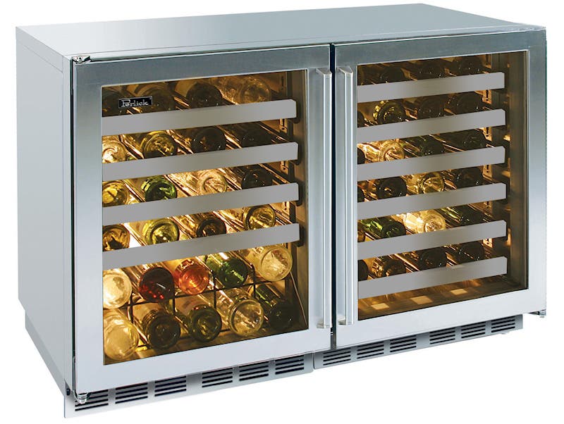 Perlick HP48WOS1L3R Stainless Steel Solid Door, Hinge Left/ Stainless ...