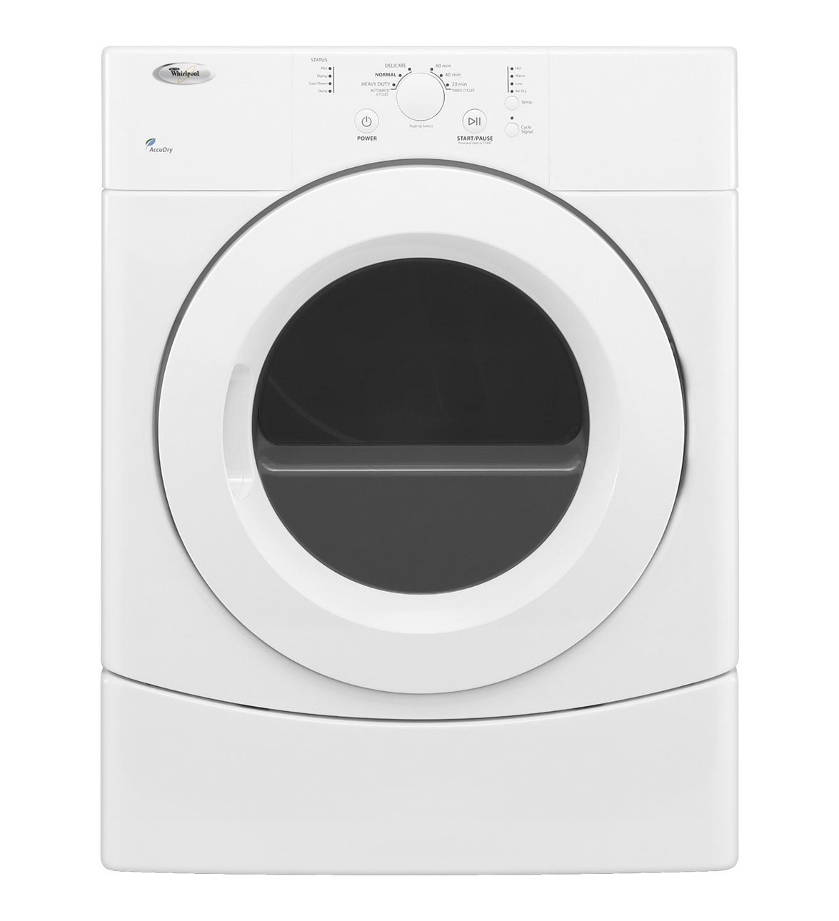 Whirlpool WED9051YW 27" FrontLoad Electric Dryer with 6.7 cu. ft