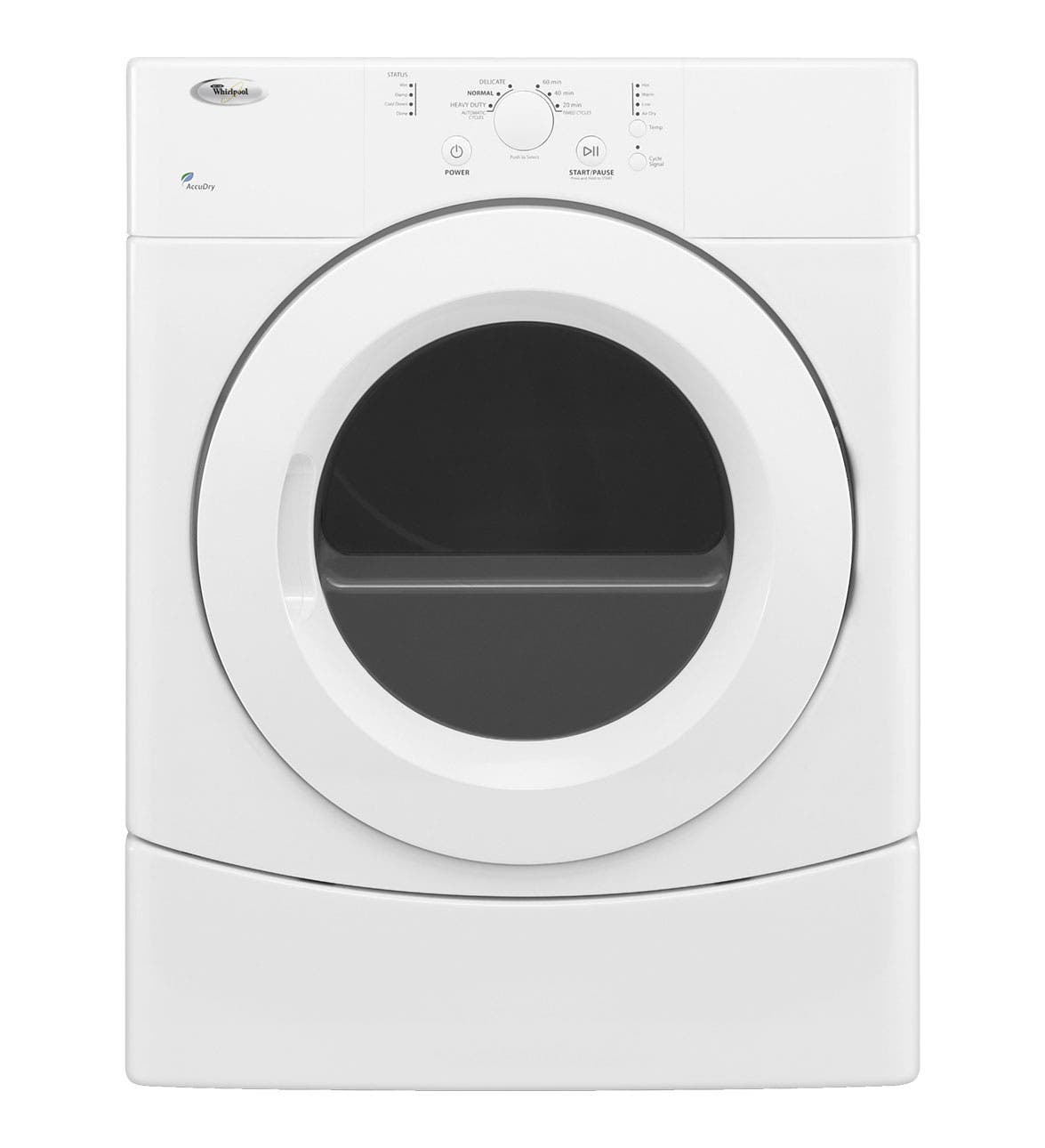 Whirlpool WED9051YW 27" Front-Load Electric Dryer