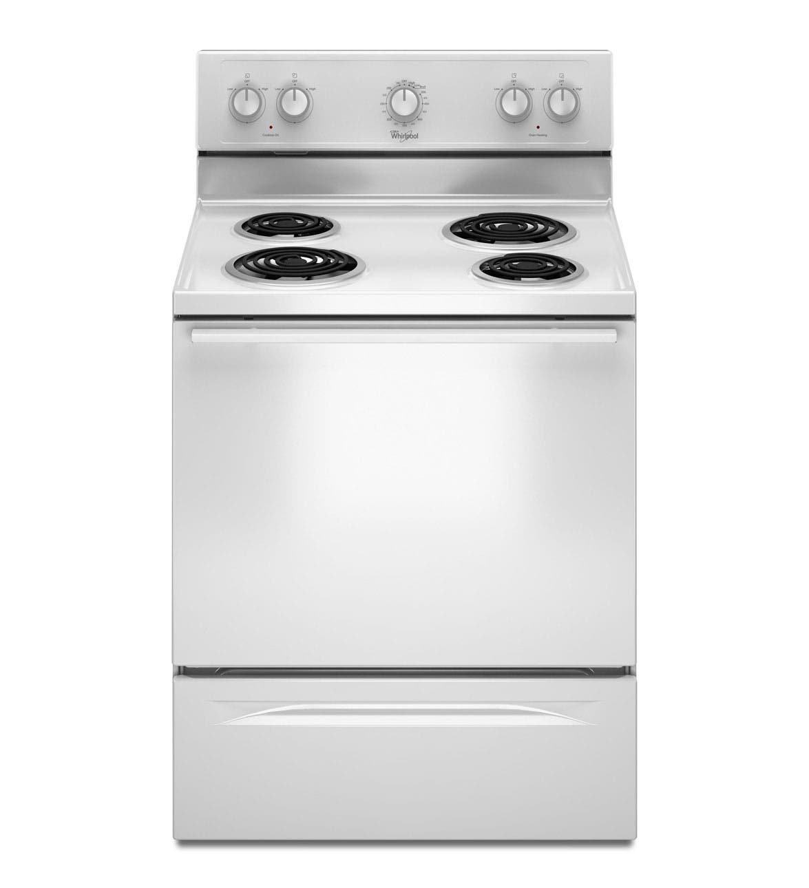 Whirlpool WFC110M0AW 30" Freestanding Electric Range