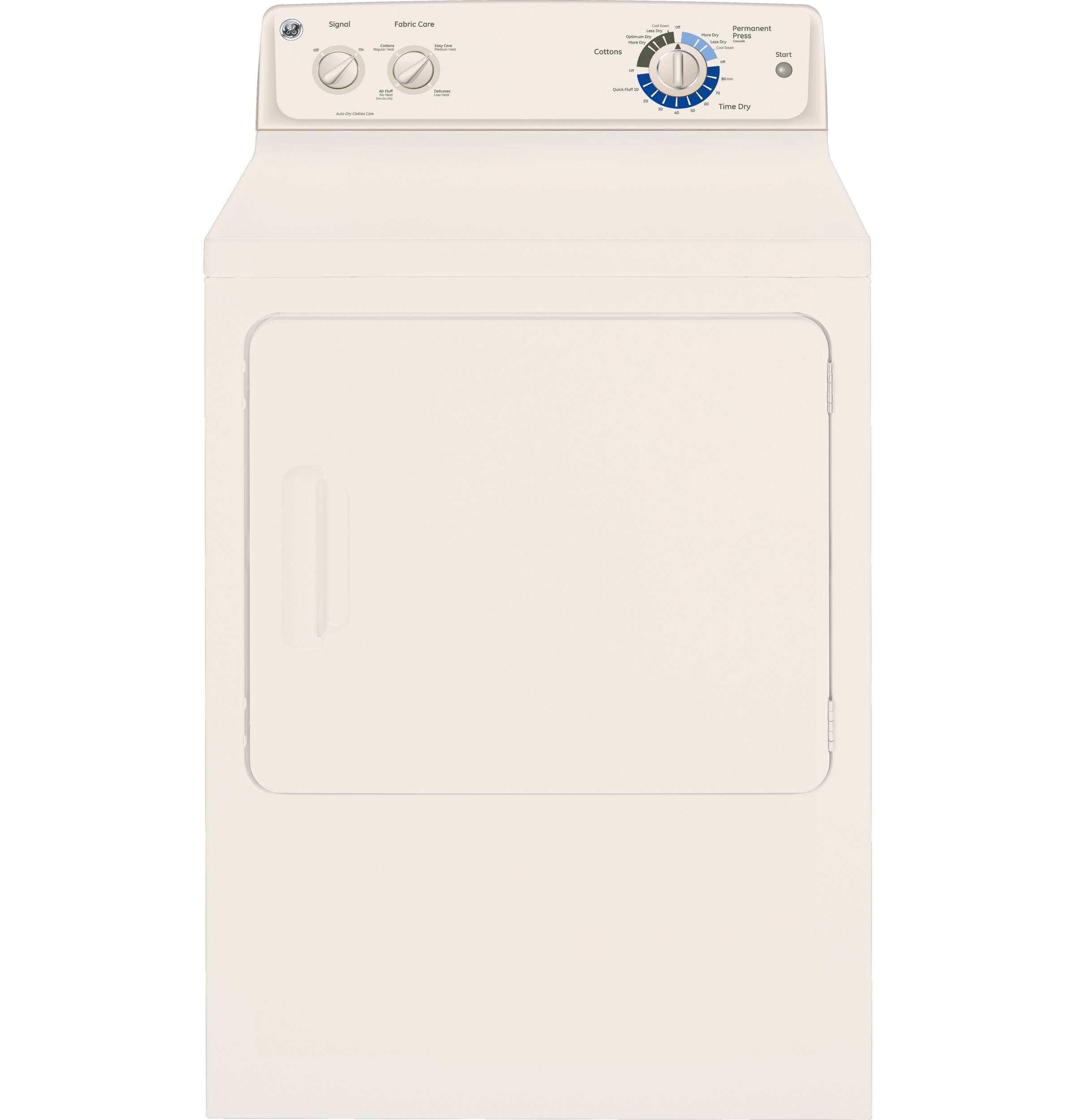 GE GTDX185GDCC 27" Gas Dryer with 6.0 cu.ft. Capacity, 6 Cycles, 4 Heat