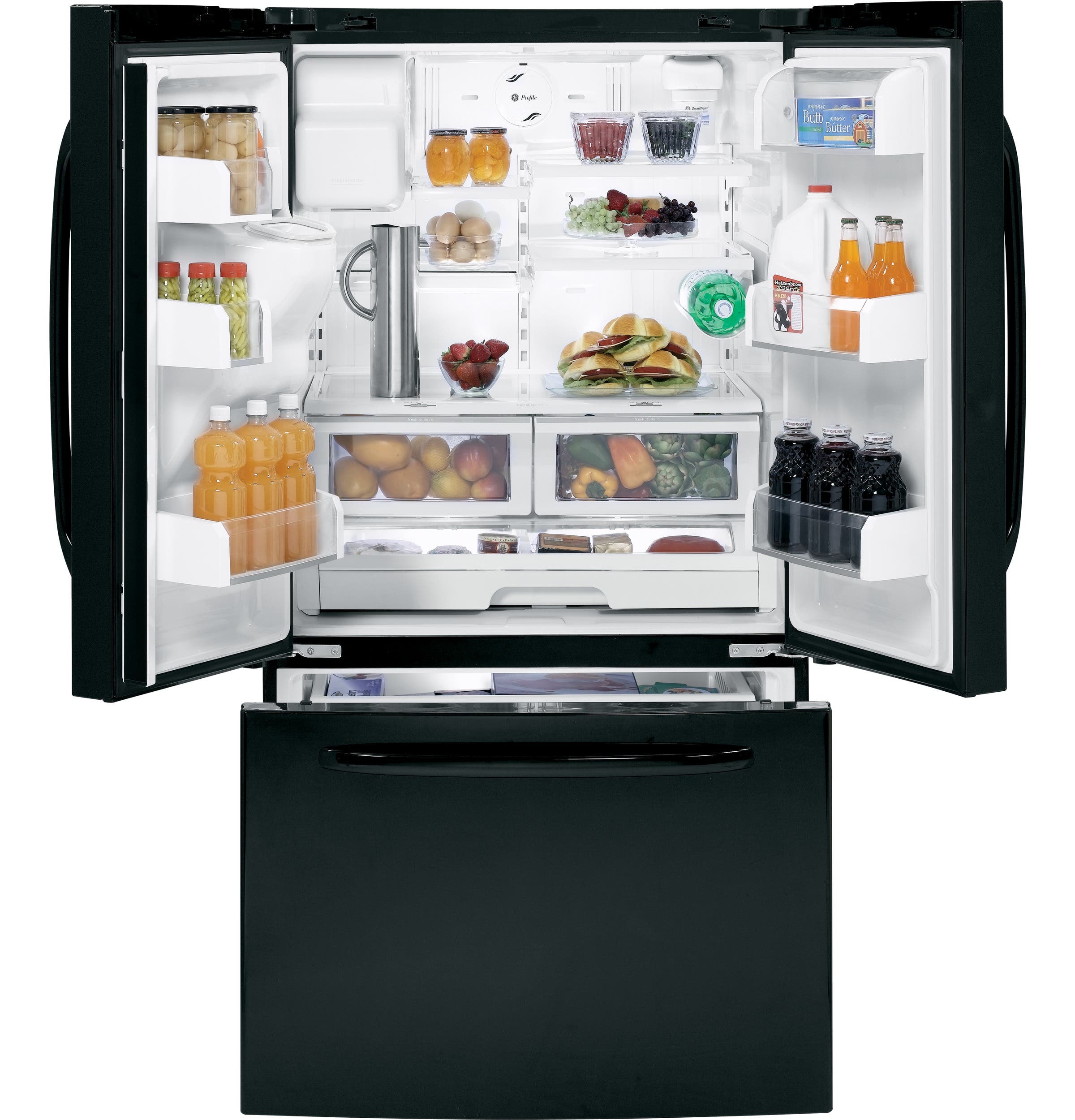 GE GFSF6PKBBB Black