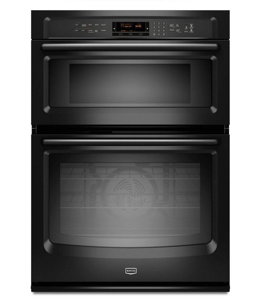 Maytag MMW9730AB30" Microwave Combination Wall Oven with 5.0 cu. ft....