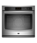 30" Single Electric Wall Oven with True Convection System, 5.0 cu. ft. Capacity, Power Preheat, Delay Bake and Hidden Bake Element