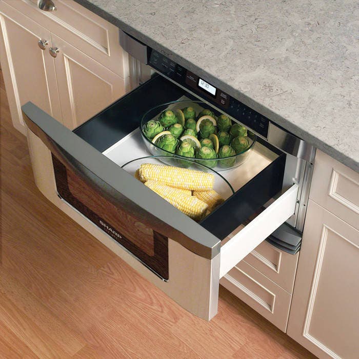 Sharp KB6001NS 1.0 cu. ft. Built-In Microwave Drawer