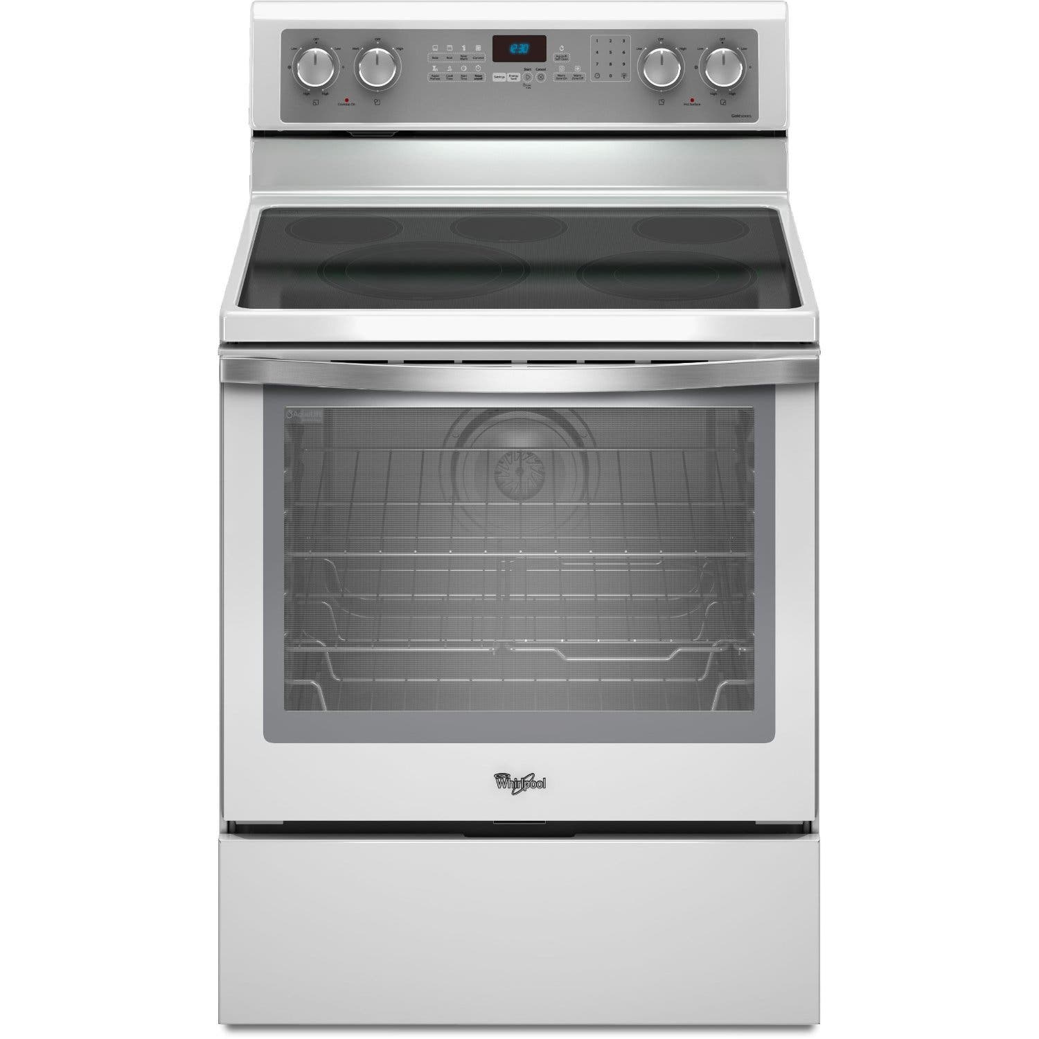 Whirlpool WFE710H0AH White with Silver Handle