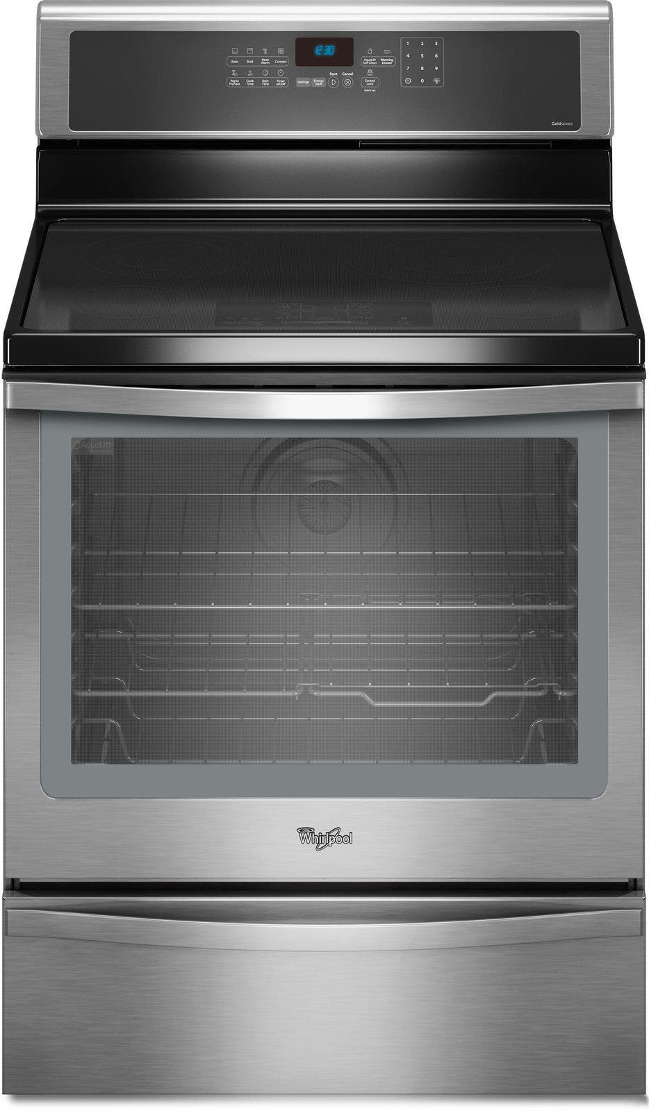 Whirlpool WFI910H0AS 30 Inch Freestanding Induction Range